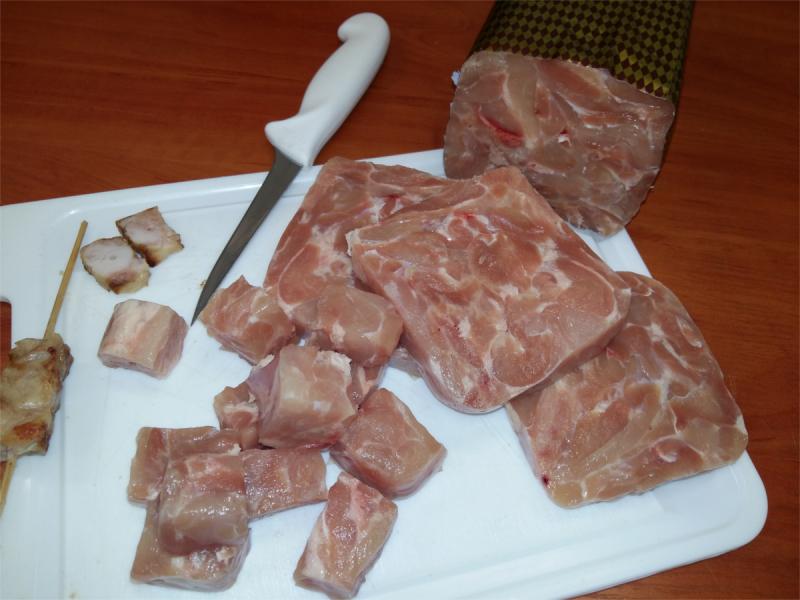 Слепени меса за шишчета<br>препарати Ajinomoto